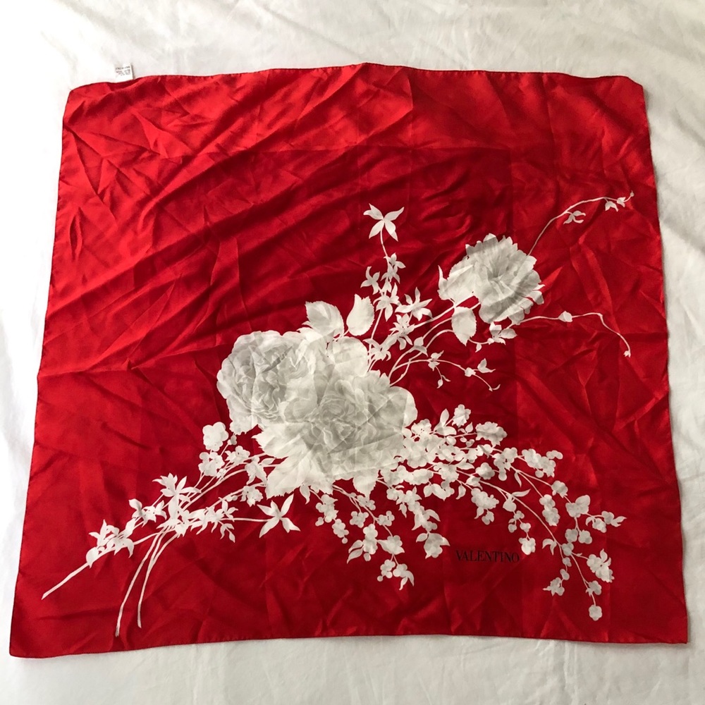 Vintage Valentino Silk Scarf